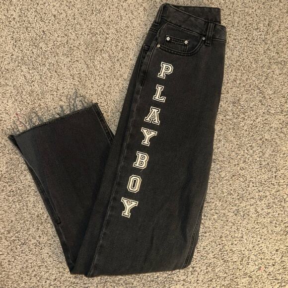 Playboy By PacSun Black Boyfriend Jeans Size 25 - Picture 6 of 11